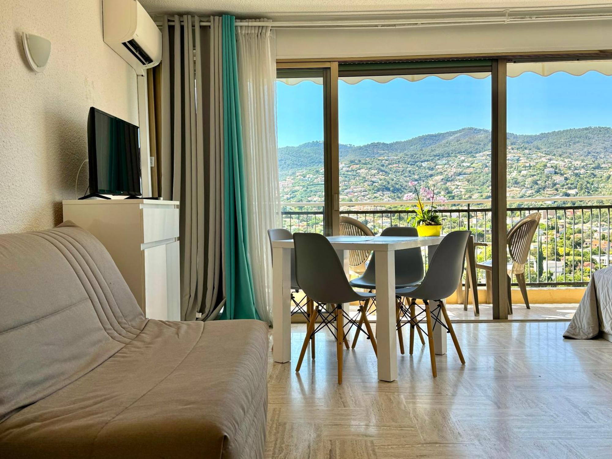 My Resid Appart Cannes Vue Marina Et Vue Montagne Mandelieu Εξωτερικό φωτογραφία