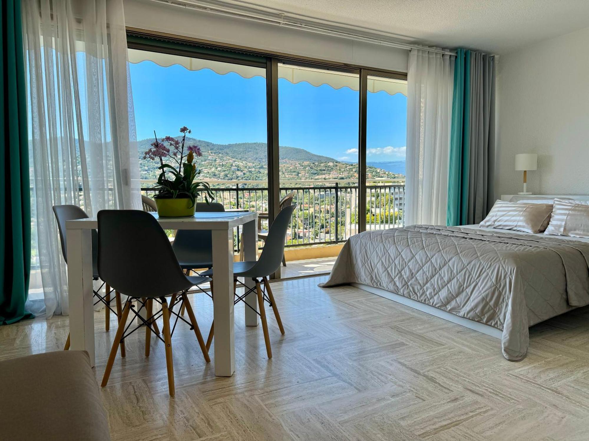 My Resid Appart Cannes Vue Marina Et Vue Montagne Mandelieu Εξωτερικό φωτογραφία
